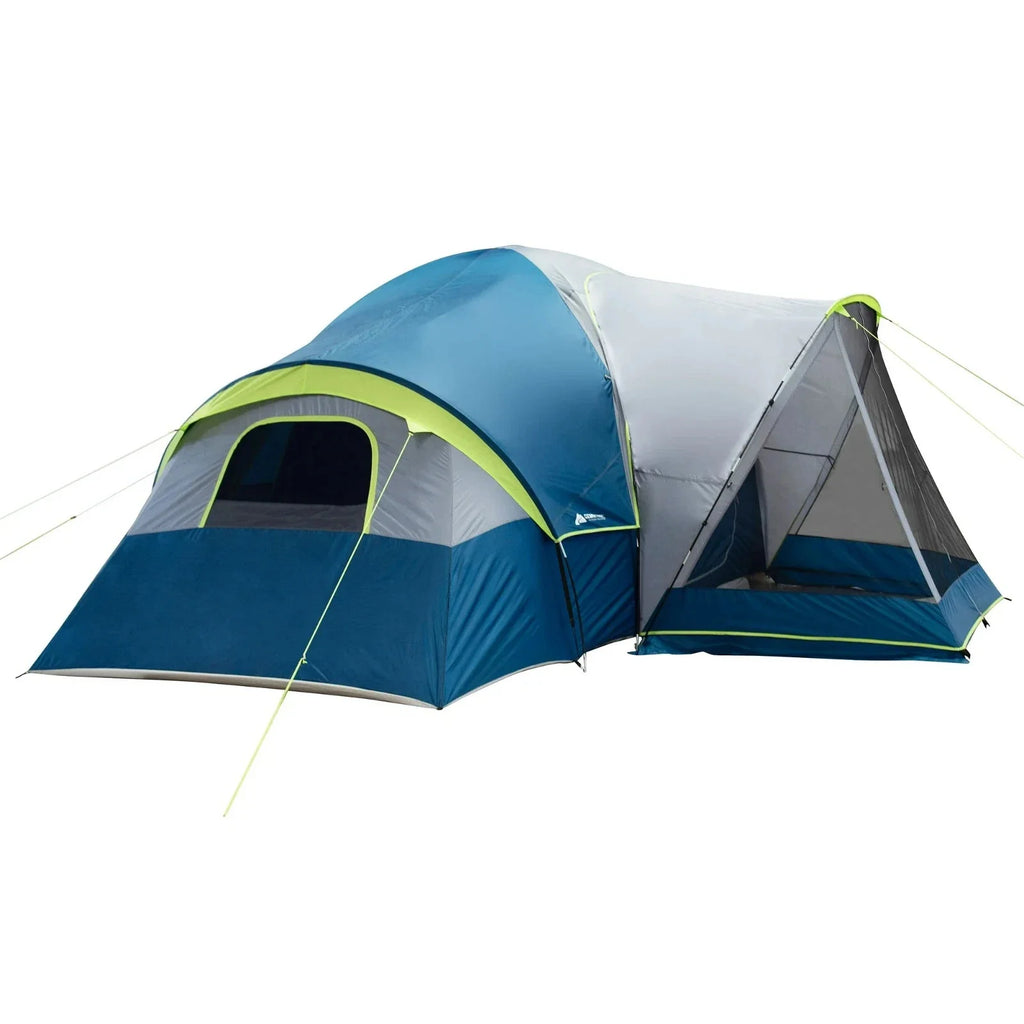 Best Seller 10-Person Dome Tent with Screen Porch – 3-Room Family Camping Tent